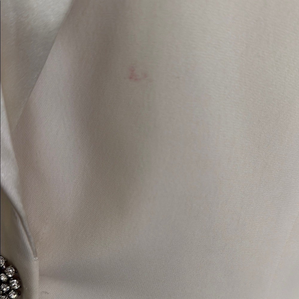 Evan Picone Cream Midi A-line Skirt for Work - Picture 16 of 16